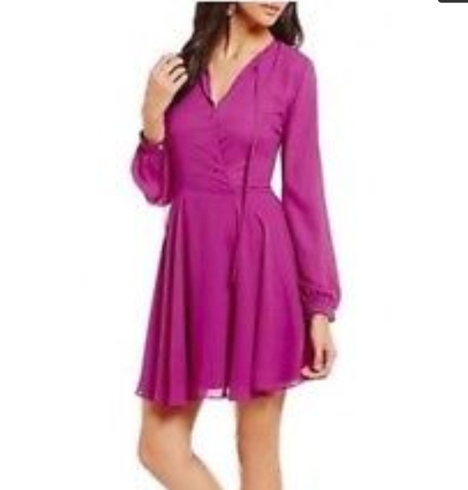 GB fuchsia dress from dillards. brand new